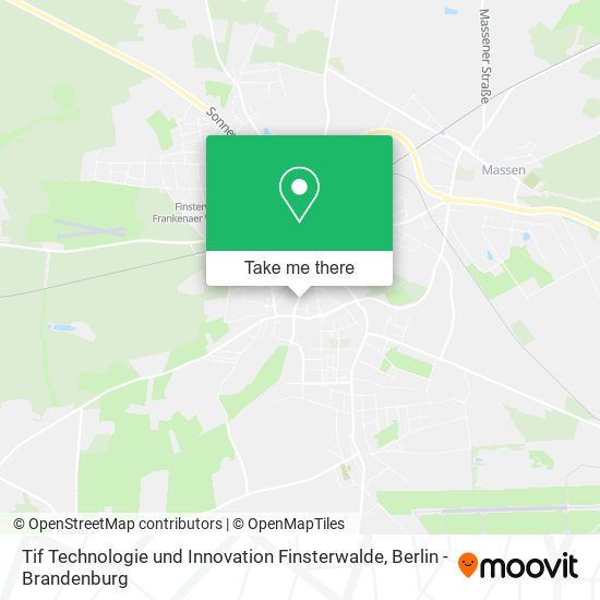 Tif Technologie und Innovation Finsterwalde map