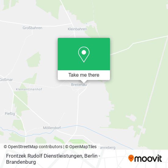 Frontzek Rudolf Dienstleistungen map
