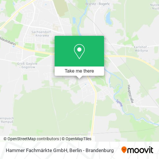 Hammer Fachmärkte GmbH map