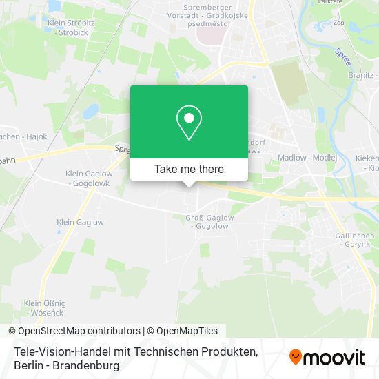 Tele-Vision-Handel mit Technischen Produkten map