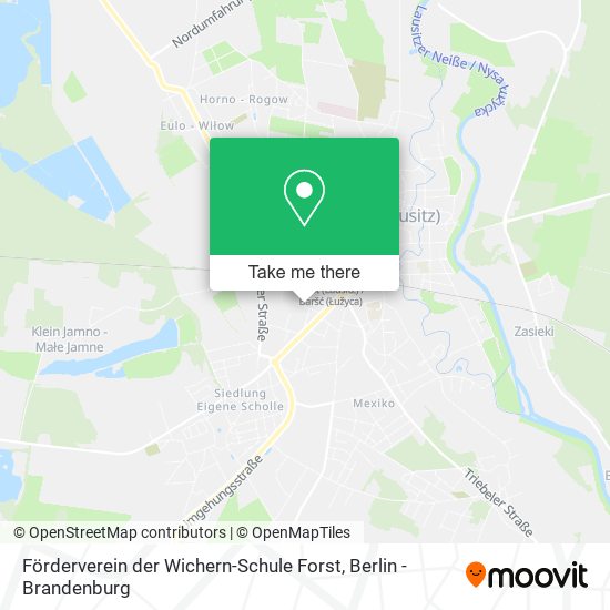 Förderverein der Wichern-Schule Forst map