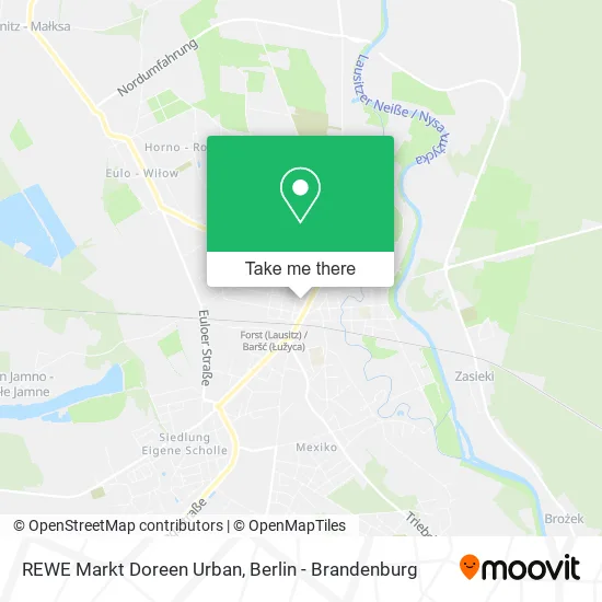 Карта REWE Markt Doreen Urban