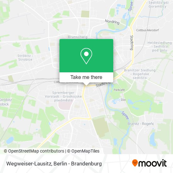 Wegweiser-Lausitz map