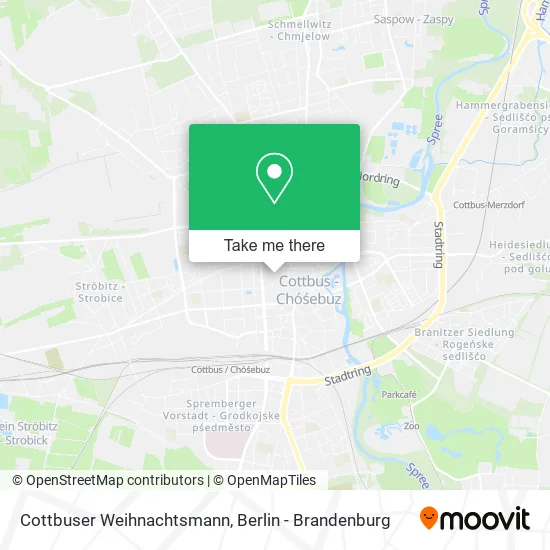 Карта Cottbuser Weihnachtsmann