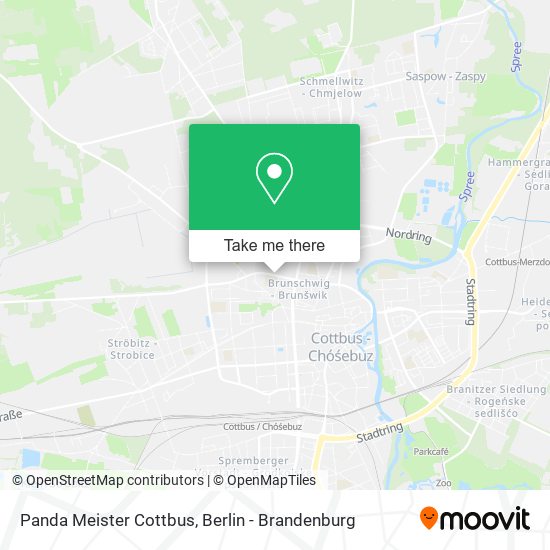 Карта Panda Meister Cottbus