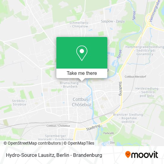 Hydro-Source Lausitz map