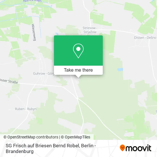 Карта SG Frisch auf Briesen Bernd Robel