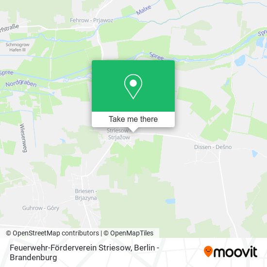Feuerwehr-Förderverein Striesow map