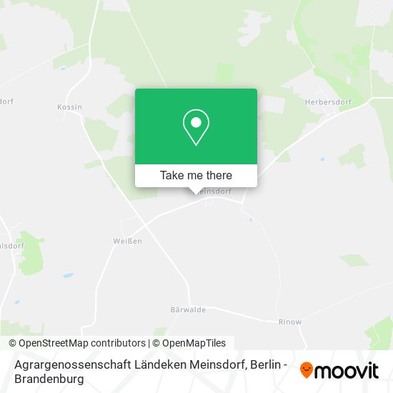 Карта Agrargenossenschaft Ländeken Meinsdorf