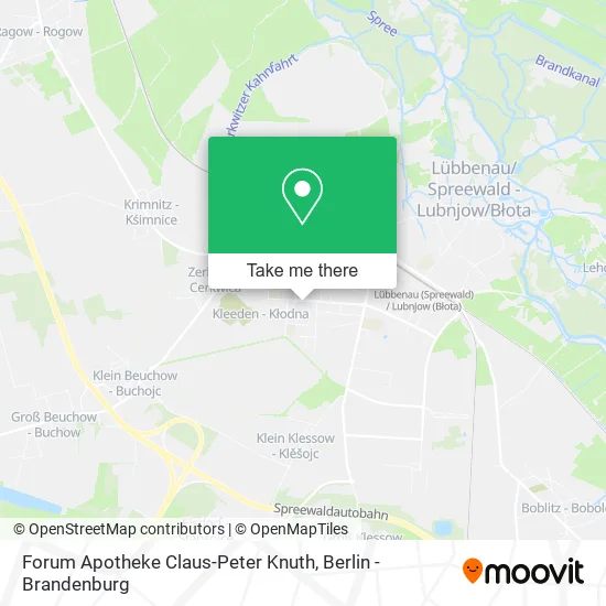 Карта Forum Apotheke Claus-Peter Knuth