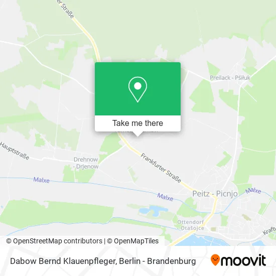 Карта Dabow Bernd Klauenpfleger