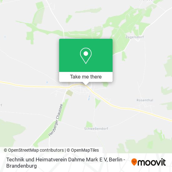 Technik und Heimatverein Dahme Mark E V map