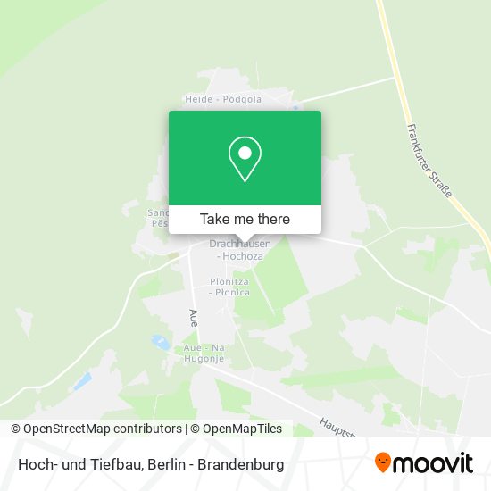 Hoch- und Tiefbau map