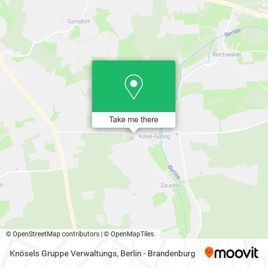 Knösels Gruppe Verwaltungs map