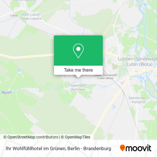 Ihr Wohlfühlhotel im Grünen map