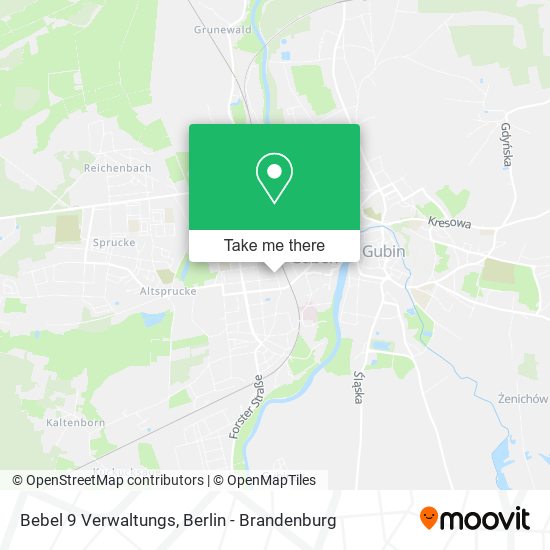 Bebel 9 Verwaltungs map