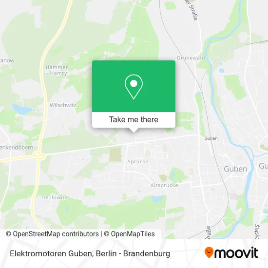 Elektromotoren Guben map
