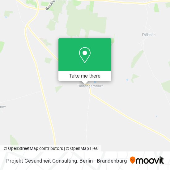 Projekt Gesundheit Consulting map