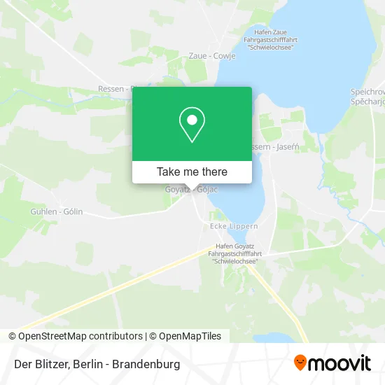 Карта Der Blitzer