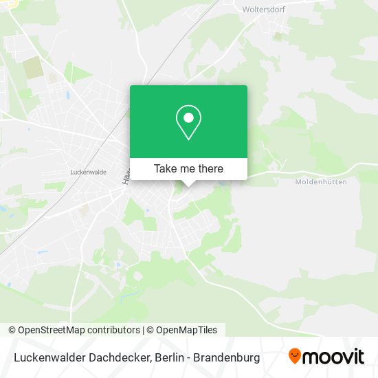 Luckenwalder Dachdecker map