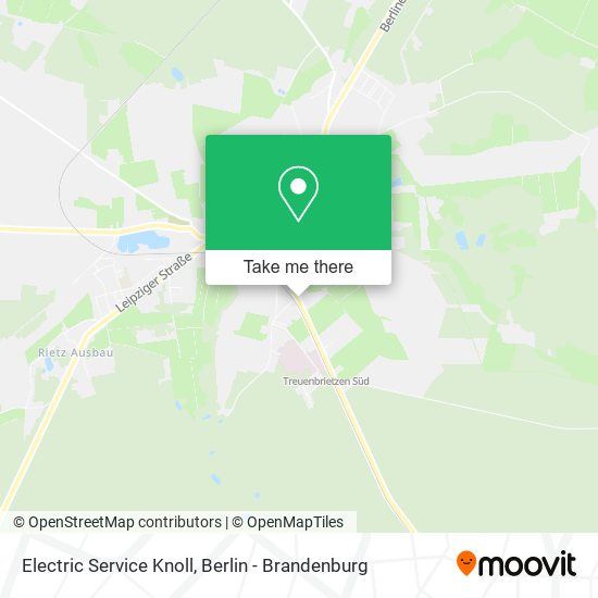 Electric Service Knoll map