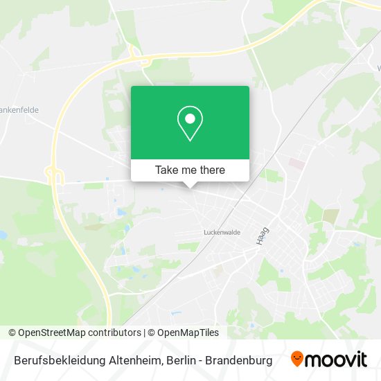 Berufsbekleidung Altenheim map