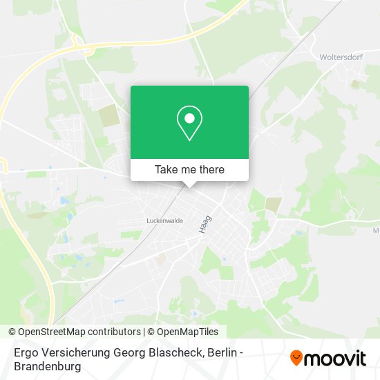 Ergo Versicherung Georg Blascheck map