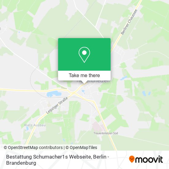 Bestattung Schumacher1s Webseite map