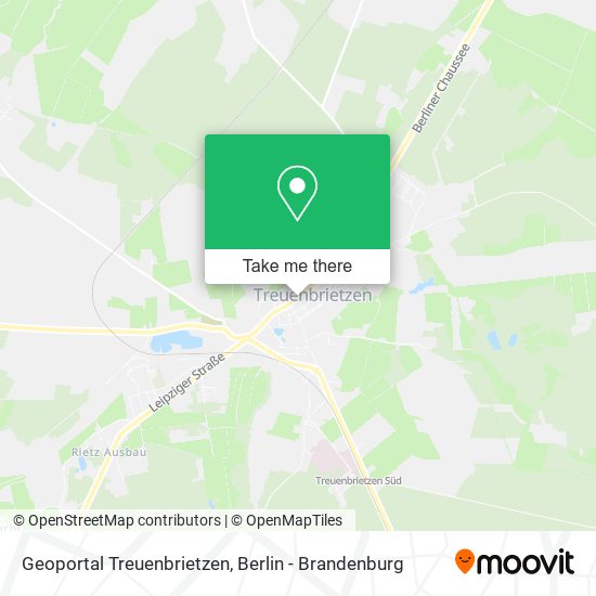 Карта Geoportal Treuenbrietzen