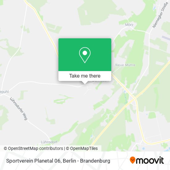 Карта Sportverein Planetal 06