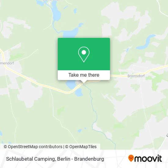 Карта Schlaubetal Camping