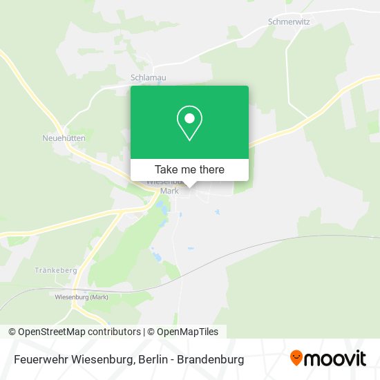 Feuerwehr Wiesenburg map