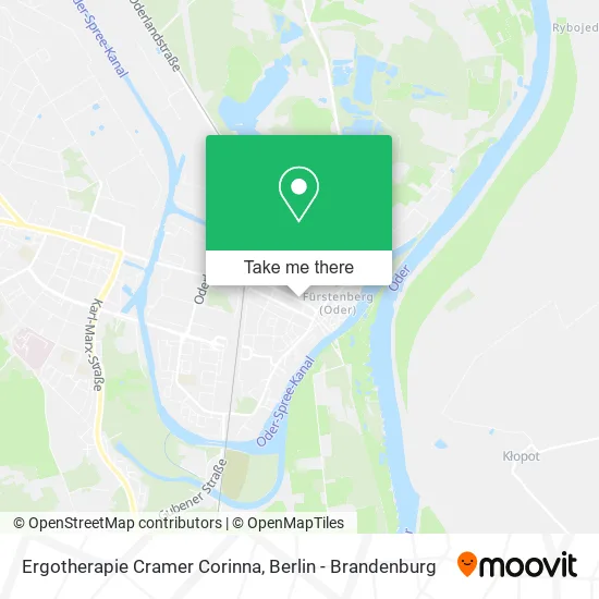 Карта Ergotherapie Cramer Corinna