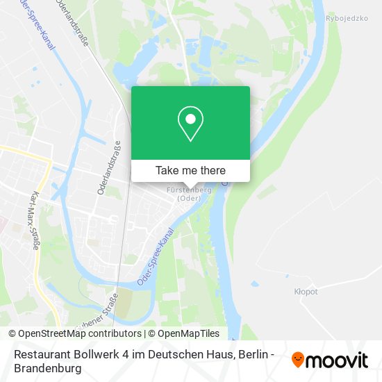 Restaurant Bollwerk 4 im Deutschen Haus map