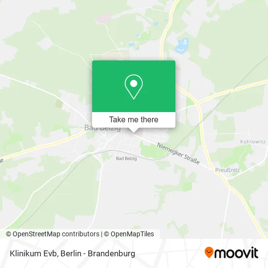 Карта Klinikum Evb