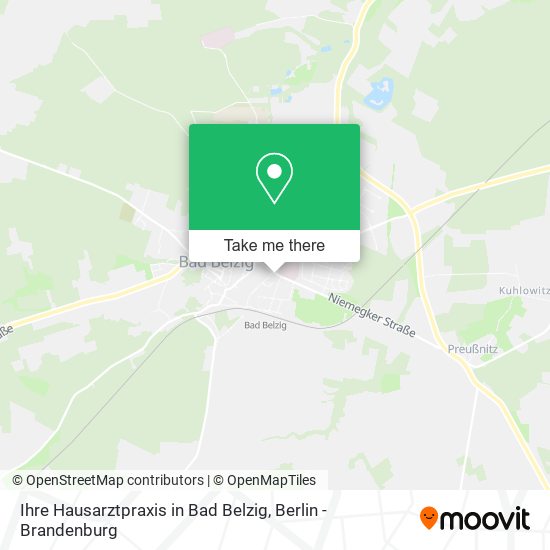 Ihre Hausarztpraxis in Bad Belzig map