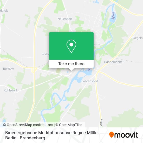 Bioenergetische Meditationsoase Regine Müller map