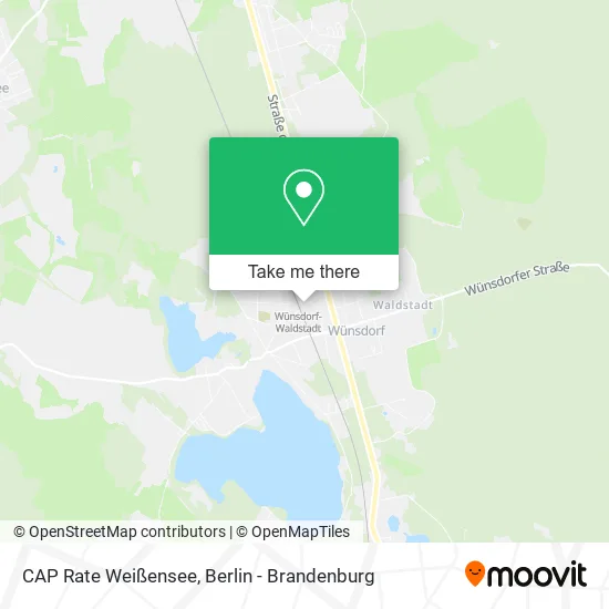 Карта CAP Rate Weißensee