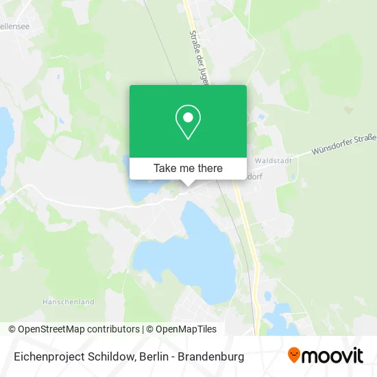 Карта Eichenproject Schildow