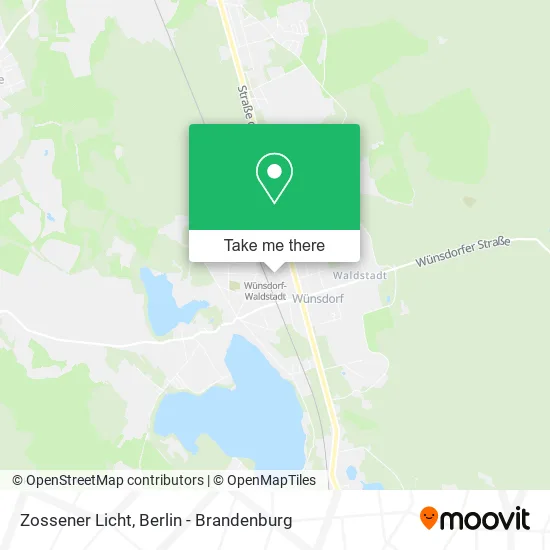 Карта Zossener Licht