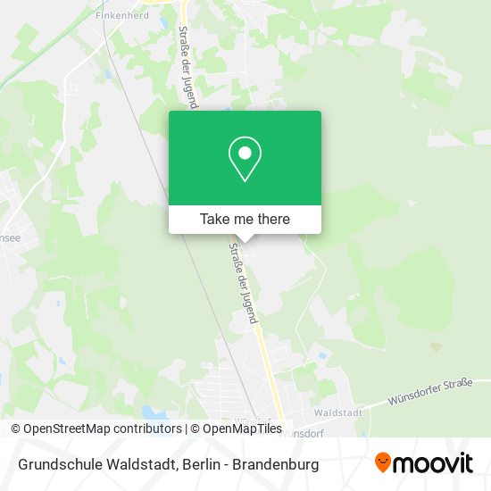 Grundschule Waldstadt map