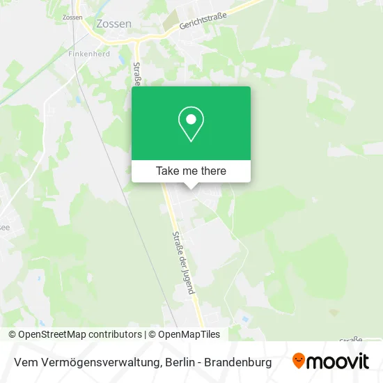 Vem Vermögensverwaltung map