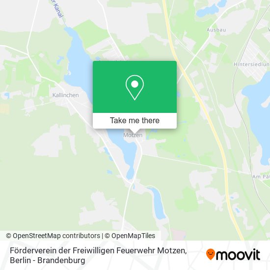 Förderverein der Freiwilligen Feuerwehr Motzen map
