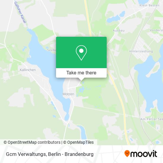 Gcm Verwaltungs map