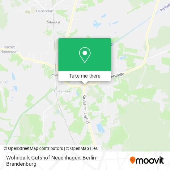 Карта Wohnpark Gutshof Neuenhagen