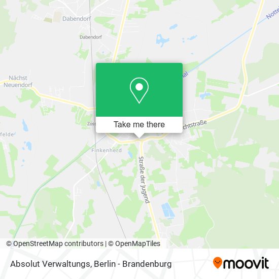 Absolut Verwaltungs map