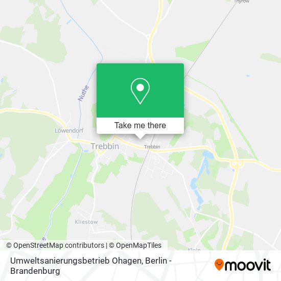 Umweltsanierungsbetrieb Ohagen map