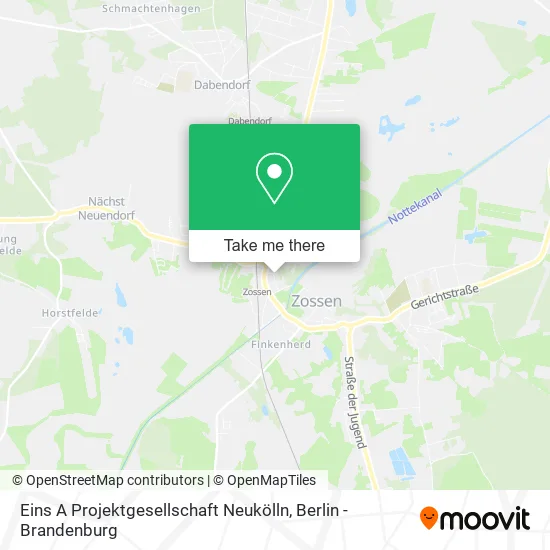 Карта Eins A Projektgesellschaft Neukölln