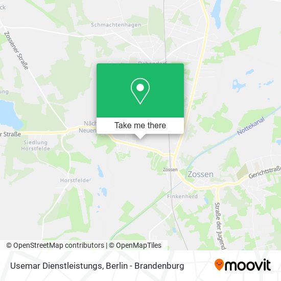 Usemar Dienstleistungs map