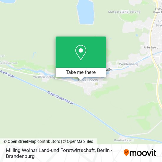 Карта Milling Woinar Land-und Forstwirtschaft